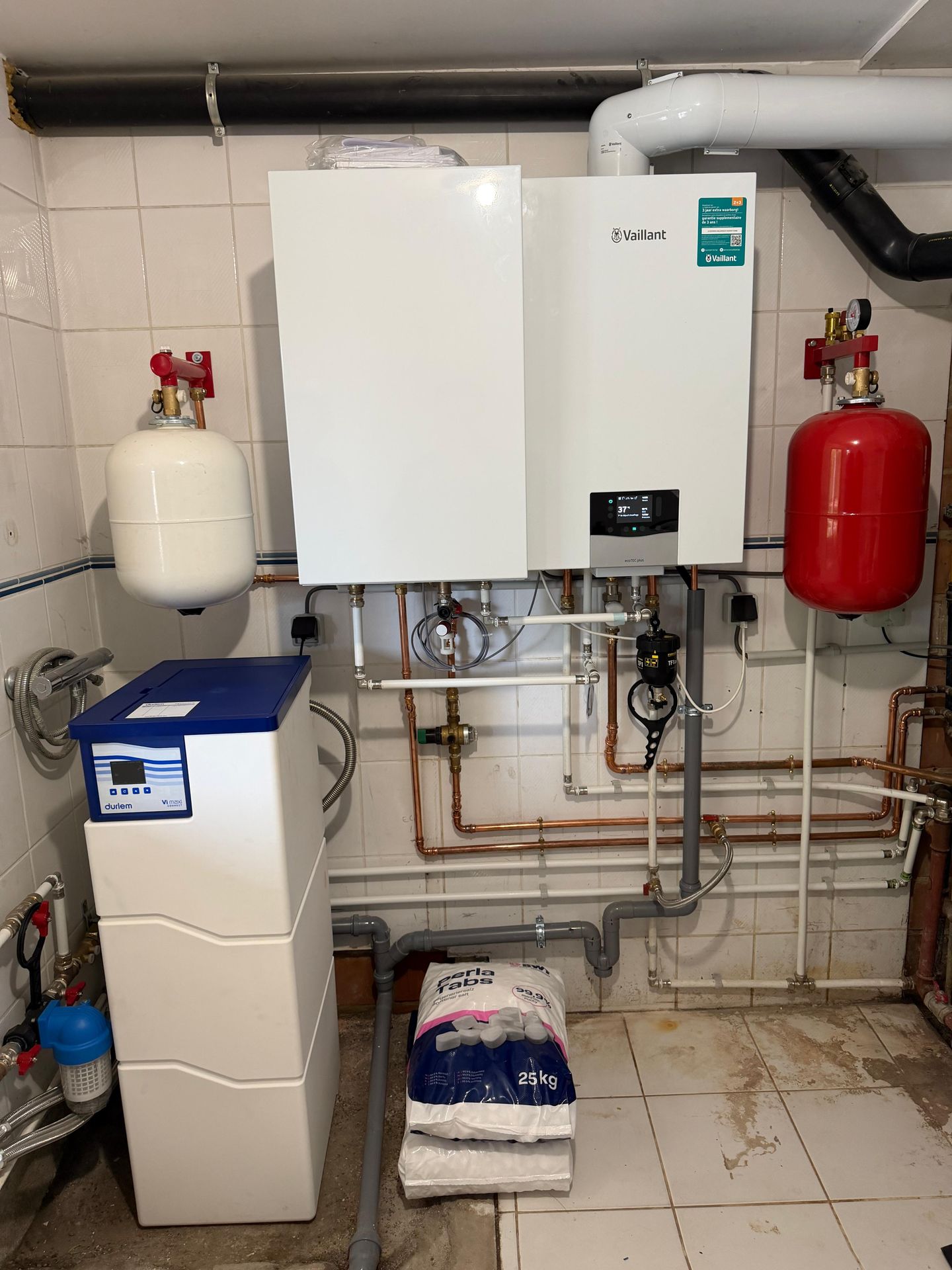 Ketel, boiler en waterverzachter geplaatst door BekaTech