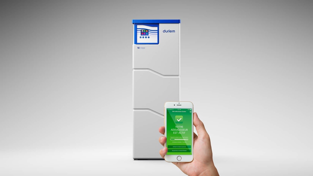 WATER SOFTENER + DESINFECTIE NEW DURLEM VI MAXI CONNECT
