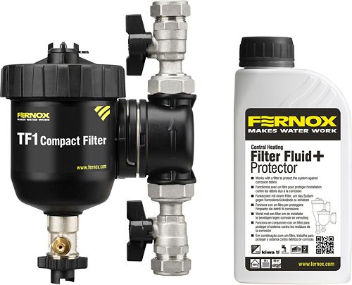 [62197] FERNOX TF1 FILTRE COMPACT 3/4 +F1 FILTRE FLUID