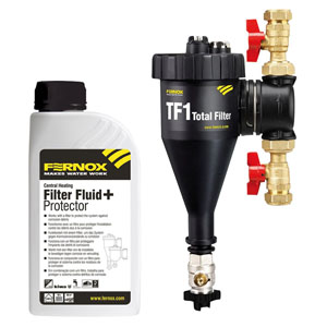 [59916] Fernox Filtre TF1 3/4" + F1 Filtre fluid